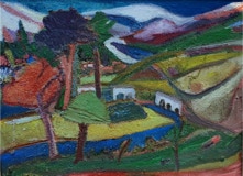 Vezza d'Oglio - Trentino im beginnenden Frühling. Die Farben erwachen